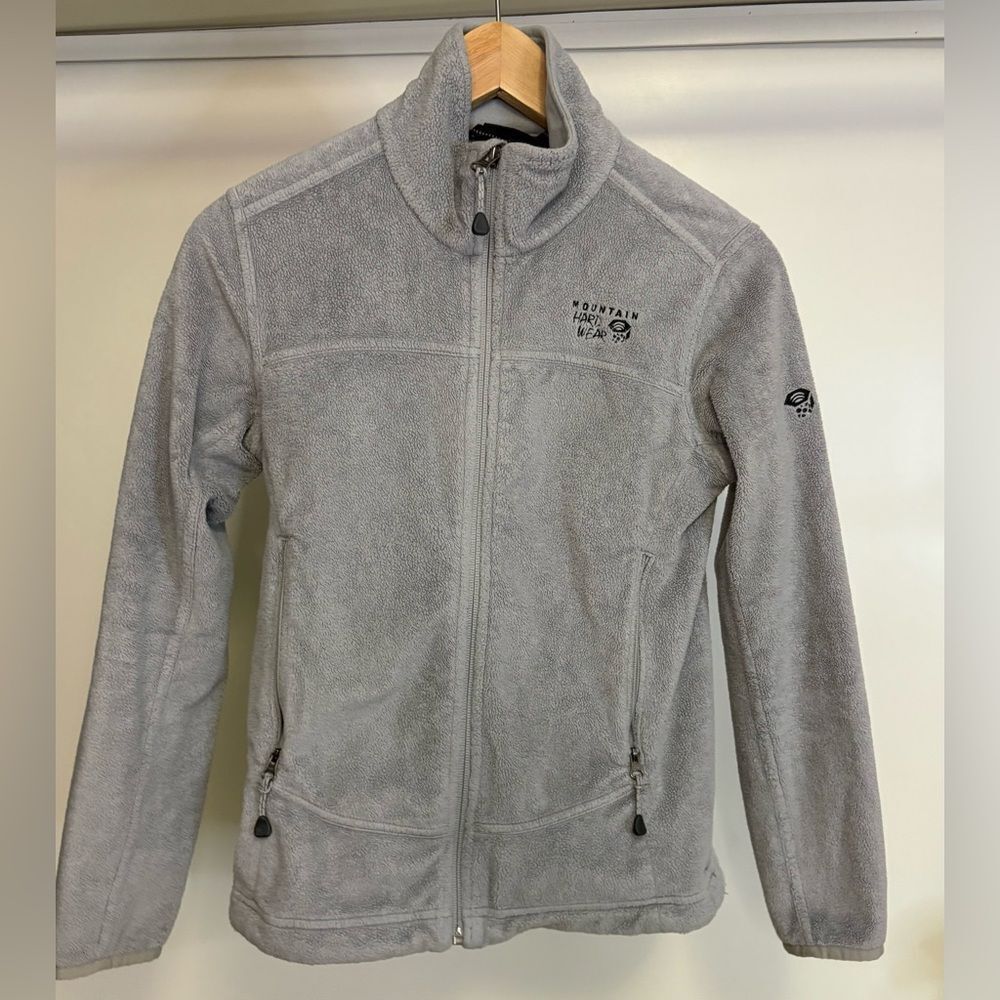 Mountain Hardware Gray Zip-Up Jacket XS